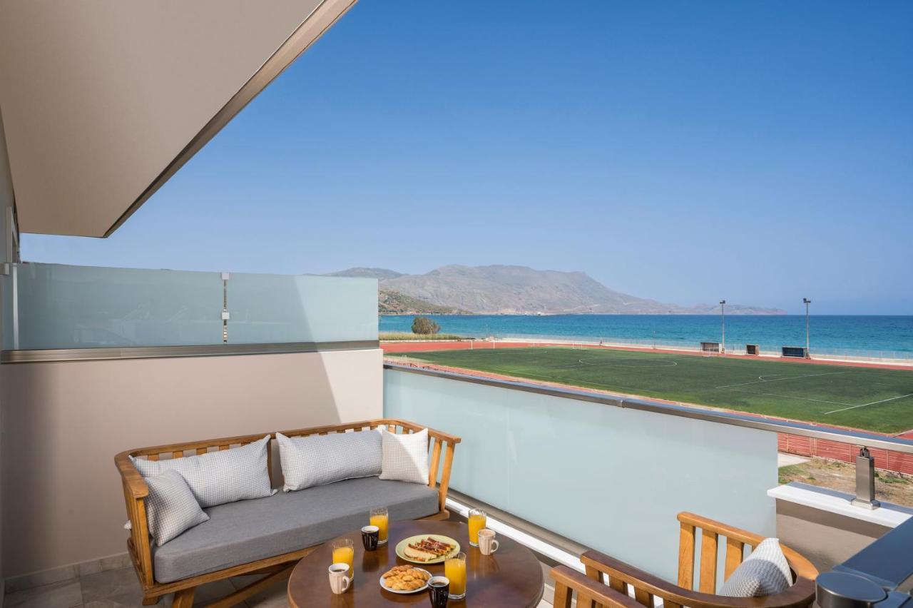 Indigo Blue Seaside Deluxe Apartments Kíssamos Dış mekan fotoğraf