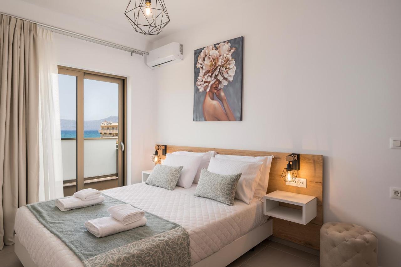 Indigo Blue Seaside Deluxe Apartments Kíssamos Dış mekan fotoğraf