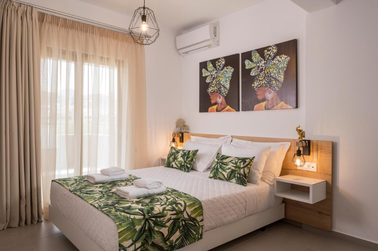 Indigo Blue Seaside Deluxe Apartments Kíssamos Dış mekan fotoğraf