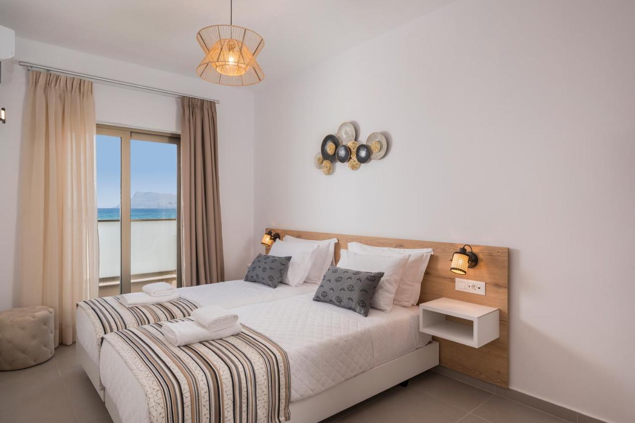 Indigo Blue Seaside Deluxe Apartments Kíssamos Dış mekan fotoğraf