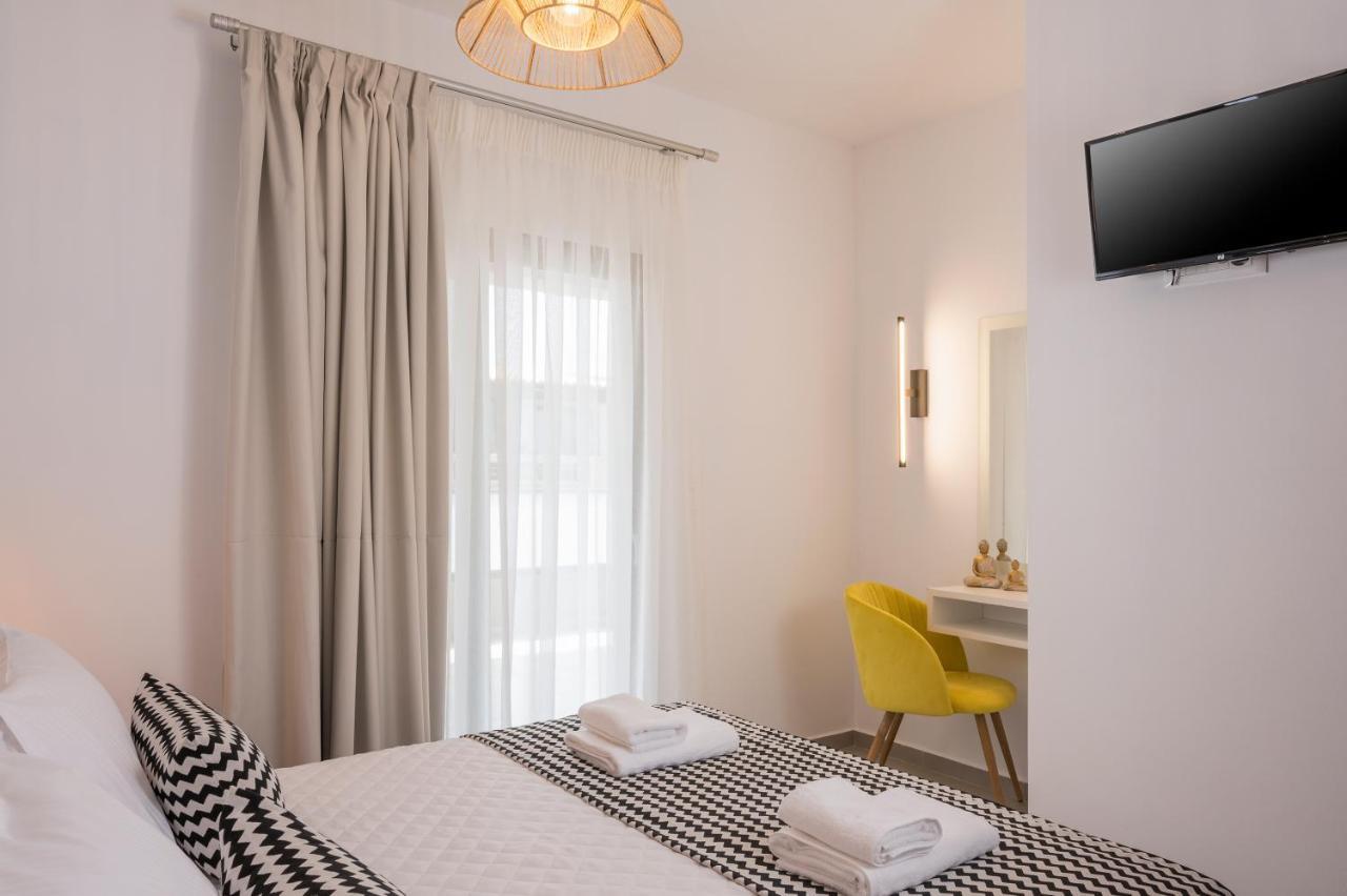 Indigo Blue Seaside Deluxe Apartments Kíssamos Dış mekan fotoğraf