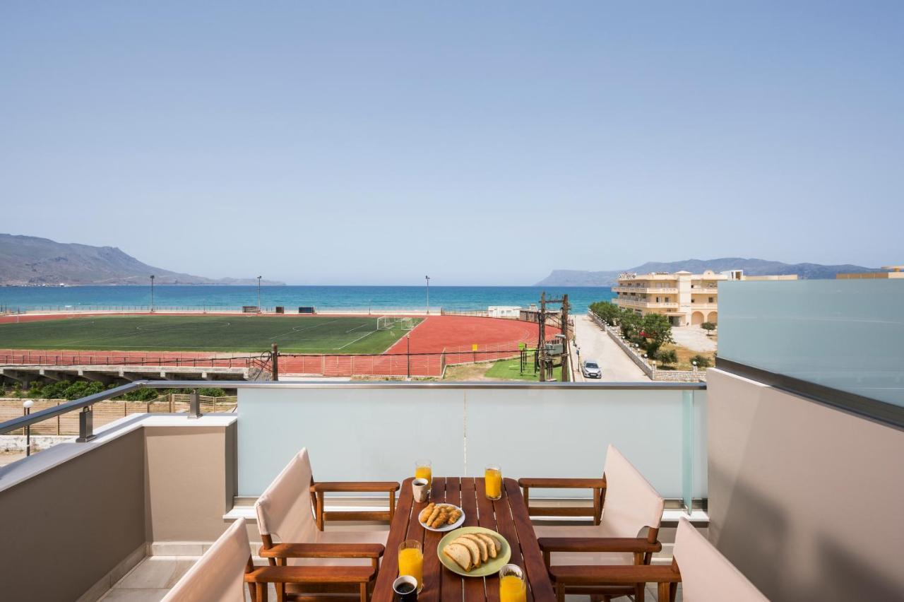 Indigo Blue Seaside Deluxe Apartments Kíssamos Dış mekan fotoğraf