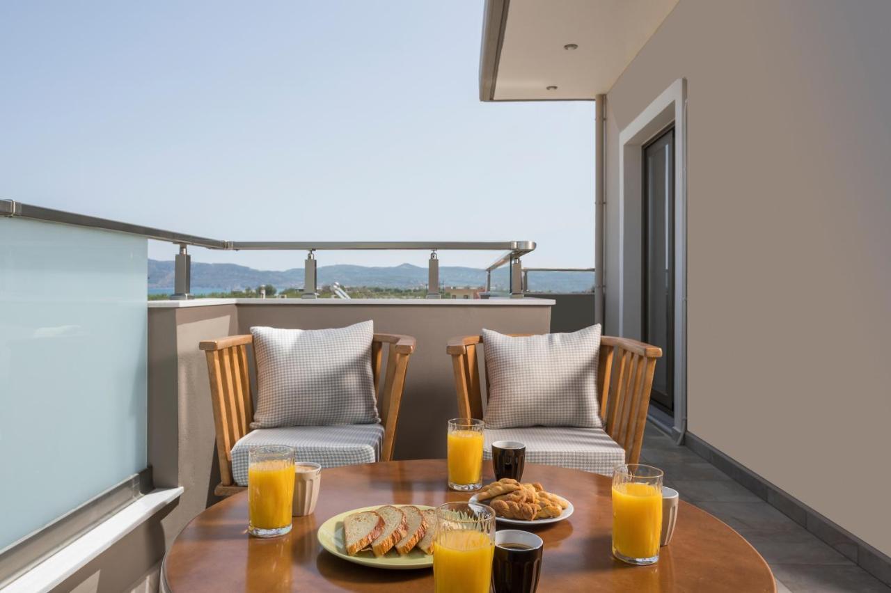Indigo Blue Seaside Deluxe Apartments Kíssamos Dış mekan fotoğraf
