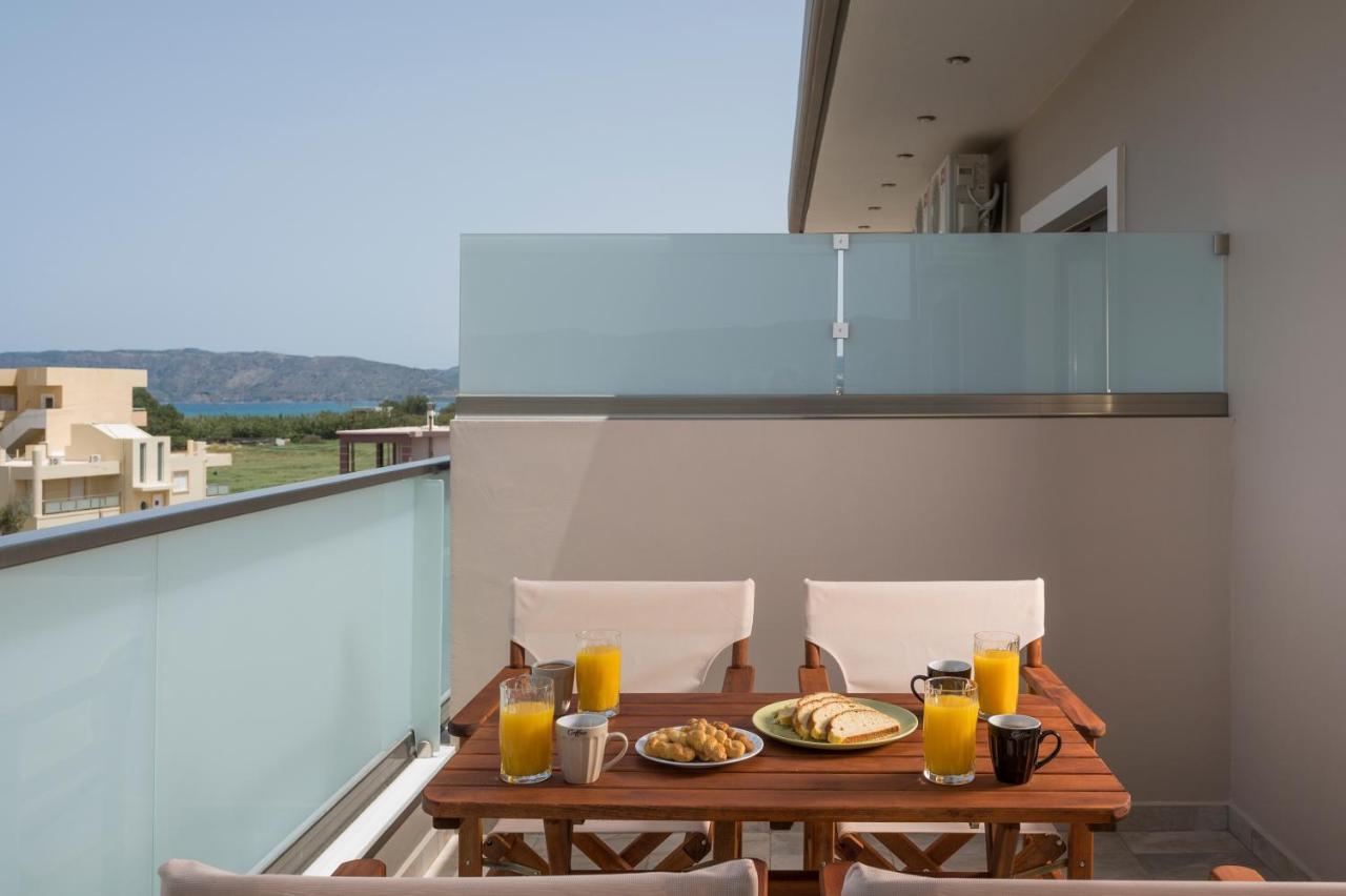 Indigo Blue Seaside Deluxe Apartments Kíssamos Dış mekan fotoğraf