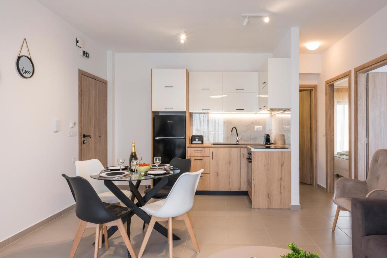 Indigo Blue Seaside Deluxe Apartments Kíssamos Dış mekan fotoğraf
