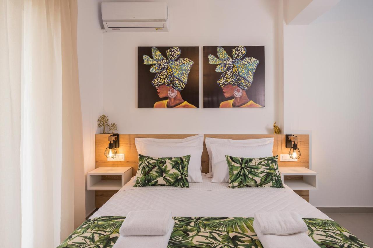 Indigo Blue Seaside Deluxe Apartments Kíssamos Dış mekan fotoğraf