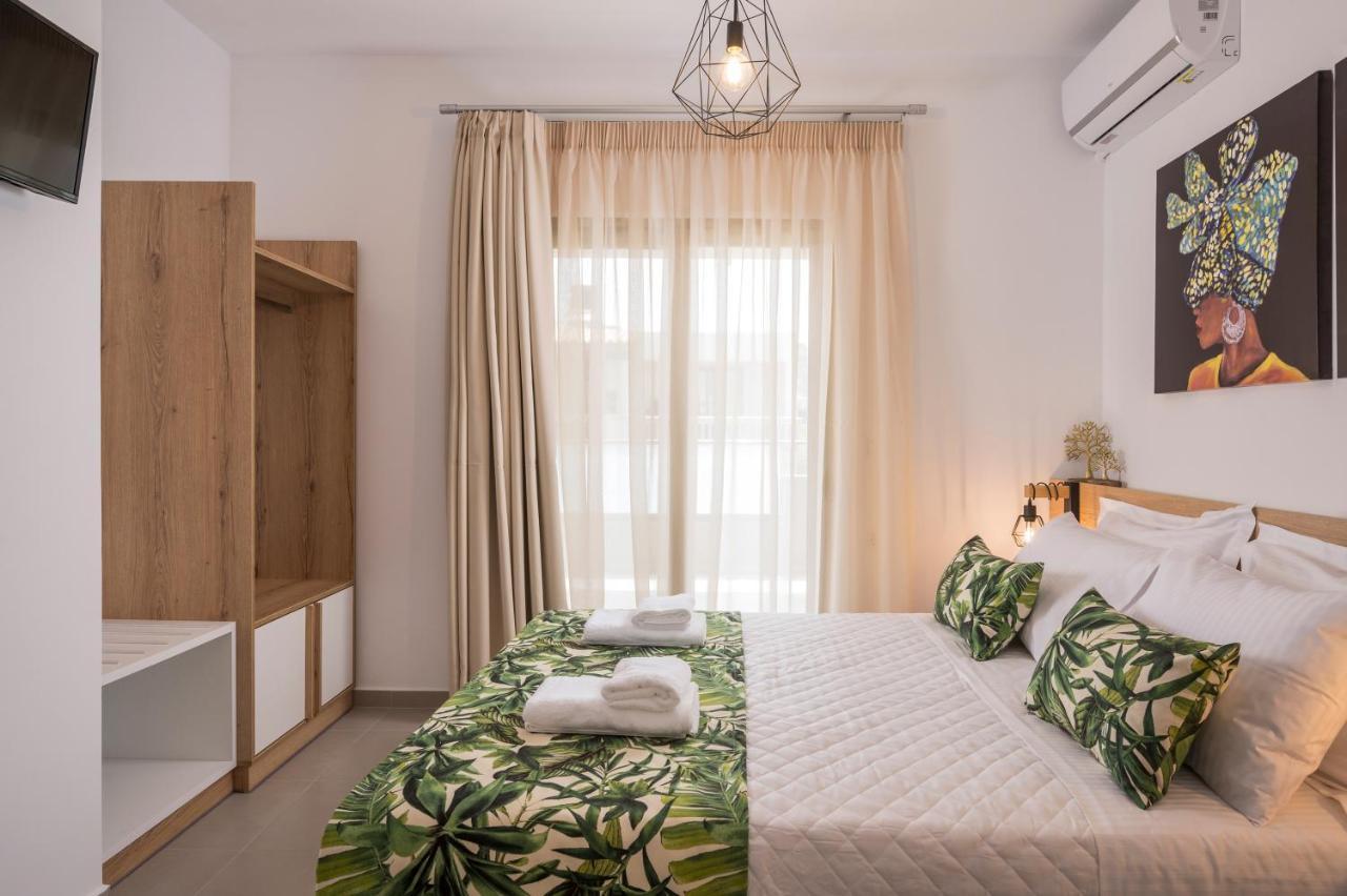 Indigo Blue Seaside Deluxe Apartments Kíssamos Dış mekan fotoğraf