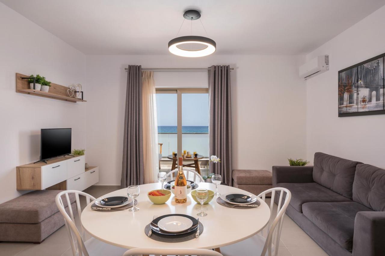 Indigo Blue Seaside Deluxe Apartments Kíssamos Dış mekan fotoğraf