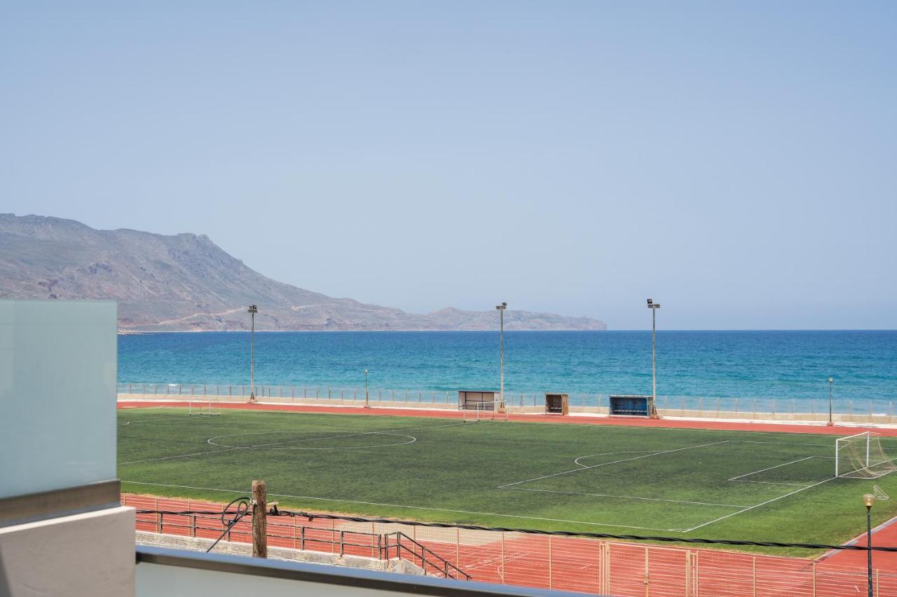 Indigo Blue Seaside Deluxe Apartments Kíssamos Dış mekan fotoğraf