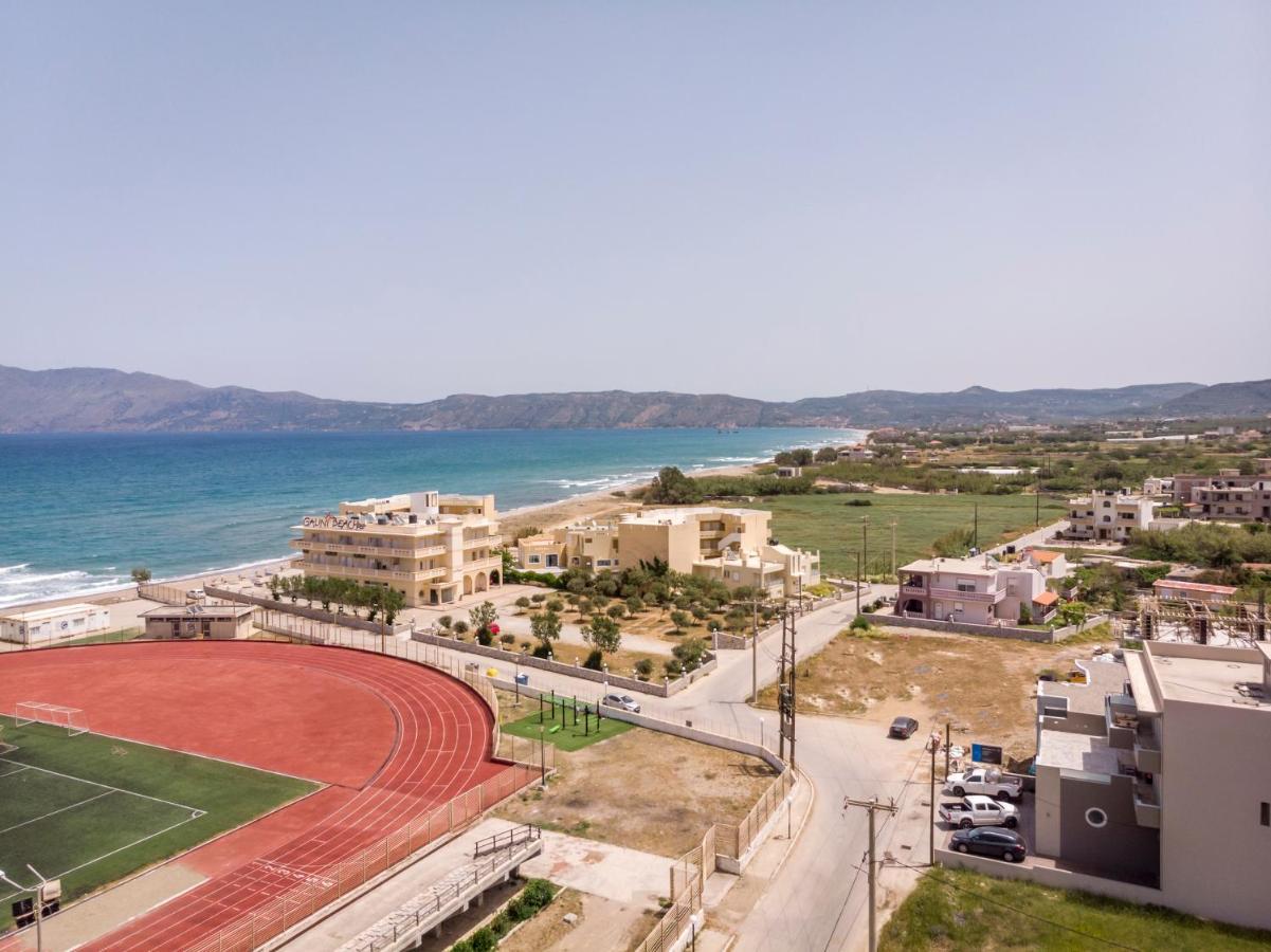 Indigo Blue Seaside Deluxe Apartments Kíssamos Dış mekan fotoğraf
