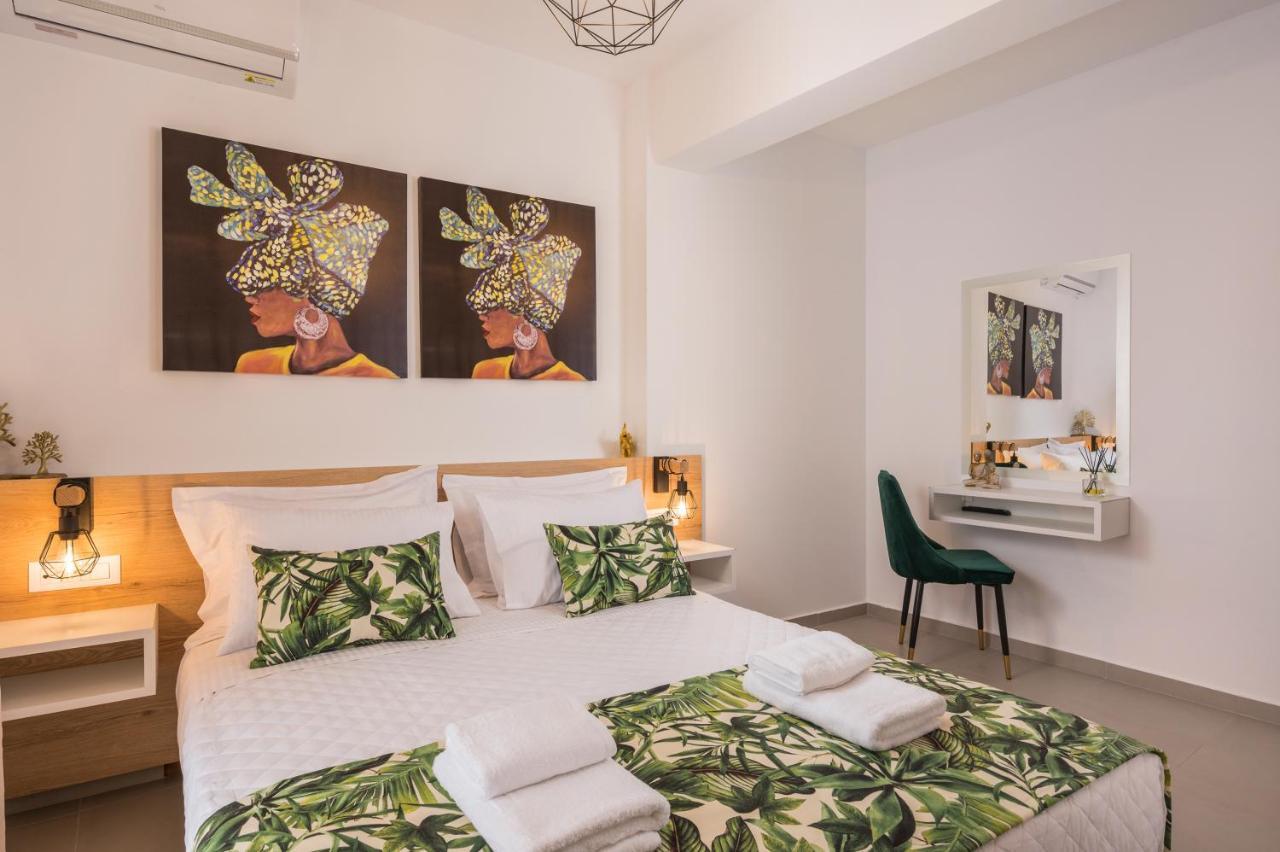 Indigo Blue Seaside Deluxe Apartments Kíssamos Dış mekan fotoğraf